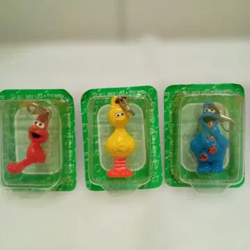 세서미 스트릿 참 3종 (엘모, 빅버드, 쿠키 몬스터)