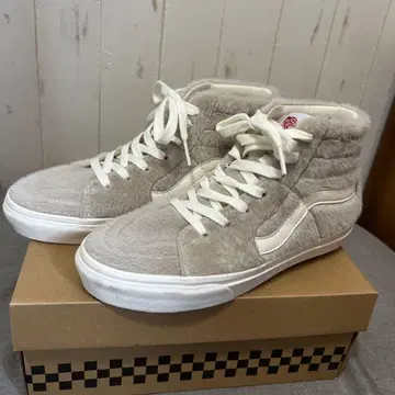 Vans 베이지 하이컷 스니커즈
