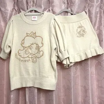 gelatopipue 피치 컬렉션 데이지 셋업 에어리 모코