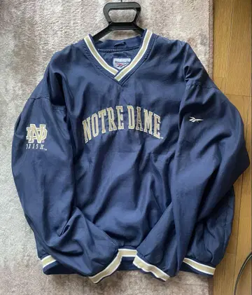 Reebok 노트르담 대학 나일론 자켓