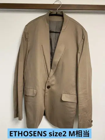 ETHOSENS 에토센스 숄카라 자켓 미컬러 새상품급 M 상당