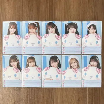 이코러브 시나모롤 콜라보 2025 브로마이드 풀 컴프