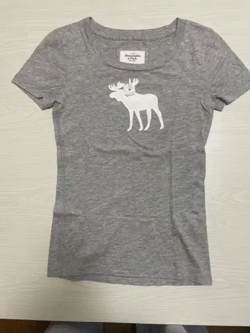 Abercrombie & Fitch 엘크 프린트 T셔츠 XS
