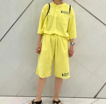 KANNAIGI x 사우나다 히로유키 관내복 셋업 냅색 포함