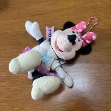 디즈니 미니 바 인형 배지 키링