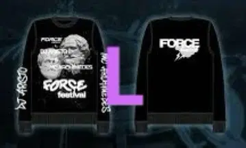 FORCE festival 블랙 T셔츠