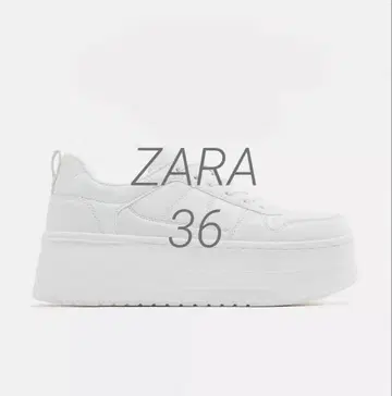 ZARA 통굽 스니커즈 36