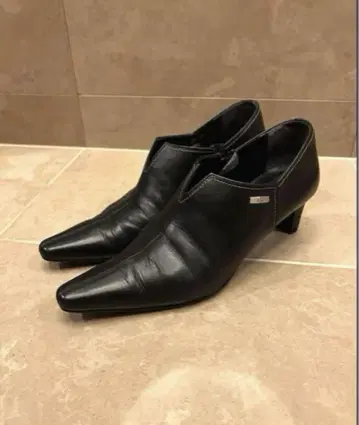 언클라인 AK ANNE KLEIN 부티 천연 가죽 컨디션 최상 일본제