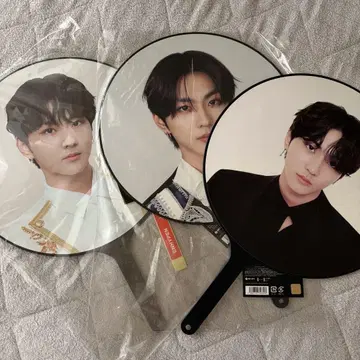 ENHYPEN 정원 부채 세트
