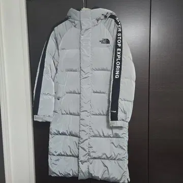 THE NORTH FACE 롱 다운 자켓 그레이