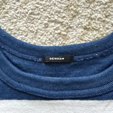 DENHAM 스트라이프 티셔츠 S 사이즈