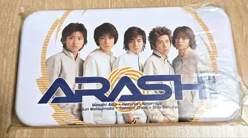 [레어 상품] 아라시 캔 펜 케이스 2001년 쟈니스샵 한정판