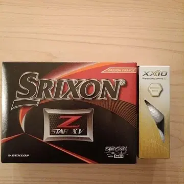 던롭 골프공 Srixon STAR XV 12개입 오렌지