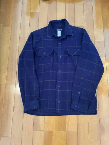 patagonia 피오르 플란넬 셔츠 퍼플