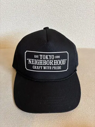 NEIGHBORHOOD 메쉬 캡 블랙