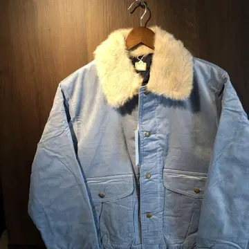 미사용 새상품 80'S 일본제 ALASKO 보아 corduroy 점퍼