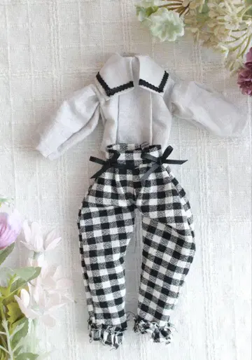 No.452 리카짱 의류 옷 갈아입기 의류 옷깃이 귀여운 클래시컬한 셋업