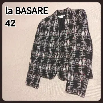 일본제 트위드 자켓 42 La BASARE