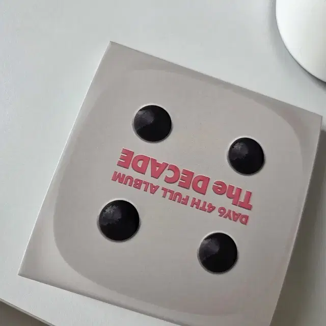 DAY6 The Decade 앨범 네모반 다이스