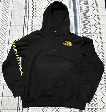 특가 THE NORTH FACE 블랙 후드티 M