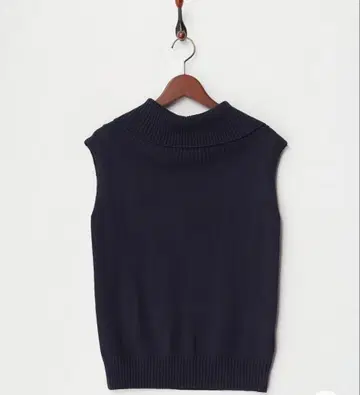 Spick & Span 오프숄더 니트 네이비