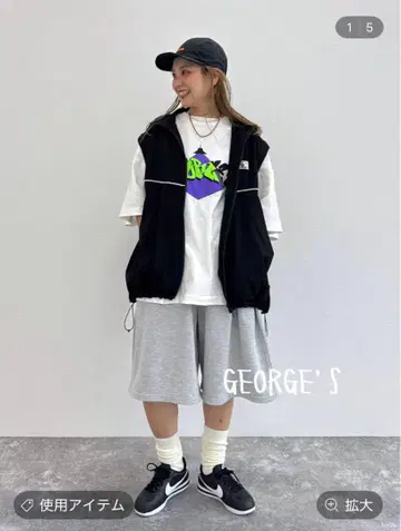 [GEORE'S] 램프 그래픽 티셔츠