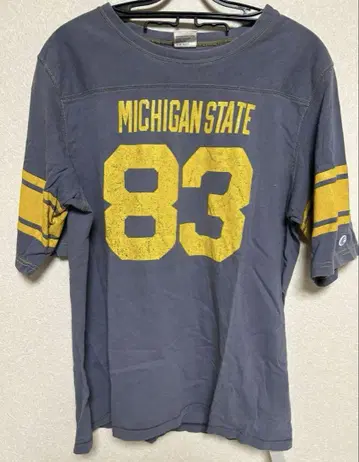 L 사이즈 챔피온 풋볼 T셔츠 러너즈 택 복각판