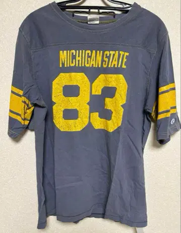 L 사이즈 챔피온 풋볼 T셔츠 러너즈 택 복각판