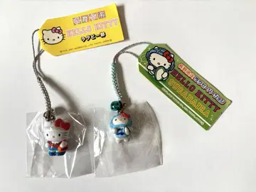 헬로키티 동아리 활동 럭비부 스가다이라 럭비 스트랩 2개 세트
