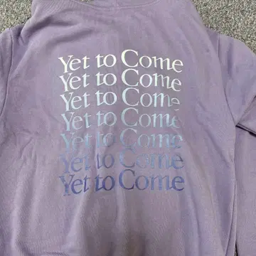 BTS Yet to Come 후드티