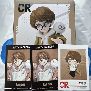 Crazy Raccoon STREAMER 피규어 GIGO 한정판 자스퍼