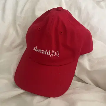Common gull products x Shesaidthat 캡 빨간색