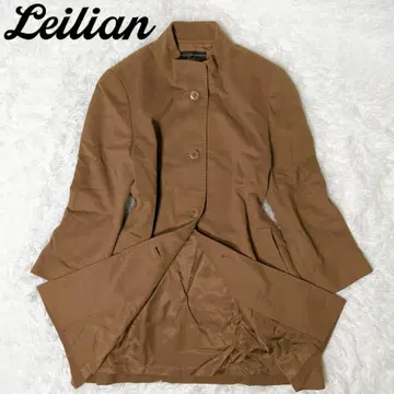 캐시미어 100% 레리안 롱 코트 11 L 여성용 브라운