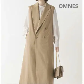 OMNES 오므네스 TR 스트레치 롱 테일러드 베스트