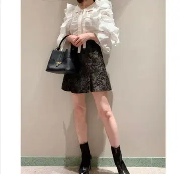 snidel 하이웨스트 숏 팬츠