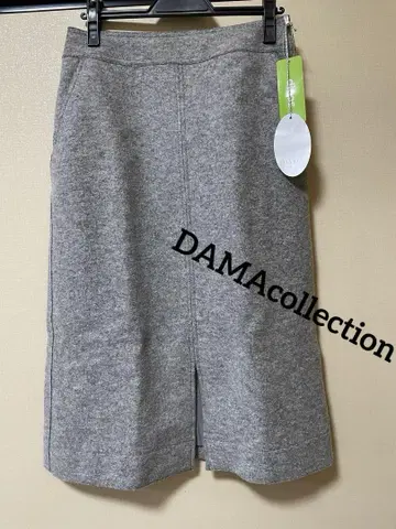 DAMAcollection 마 컬렉션 세미 타이트 스커트 울 혼방