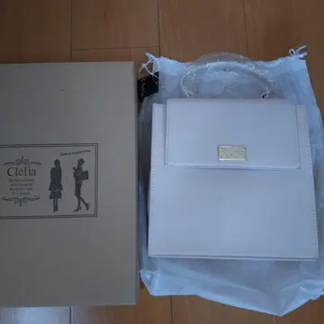 클레리아 숄더백 스퀘어 2way 핸드백 스모키 핑크