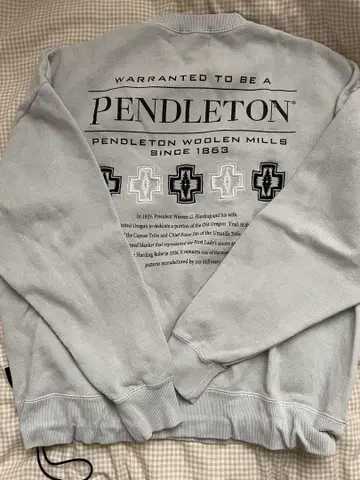 Pendleton 그레이 맨투맨 jeans factory