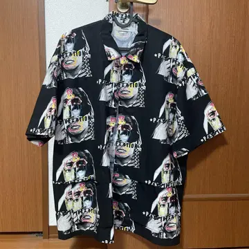 Russellino 얼굴 프린트 골프 셔츠 size 7