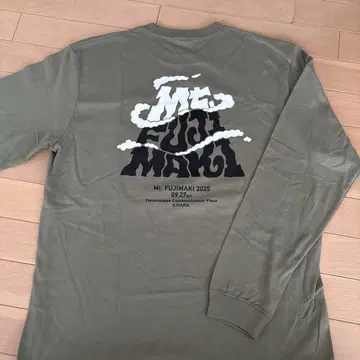 Mt. FUJIMAKI 2025 롱 T셔츠