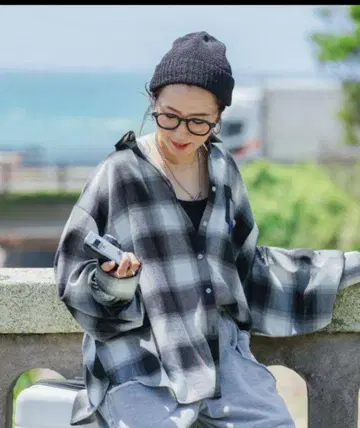 니코앤드 [be with M] 미사요 컬러풀 체크 셔츠
