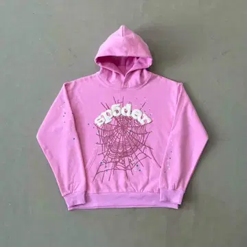 sp5der pink 후드티 S