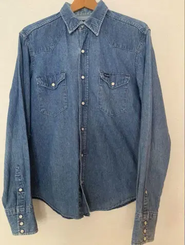 80s Wrangler 웨스턴 데님 셔츠