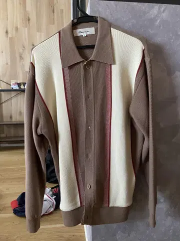 Time is on 가디건 O 사이즈 브라운