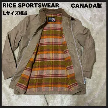 [ USED ] RICE SPORTSWEAR 하프 자켓 CANADA 제