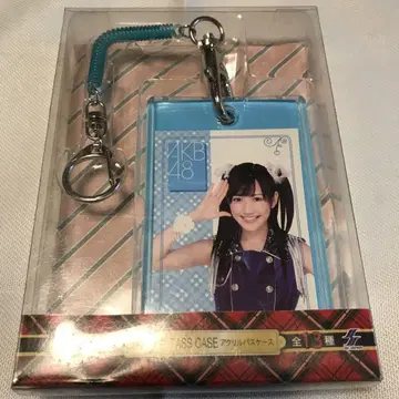 AKB48 아크릴 패스 케이스 와타나베 마유