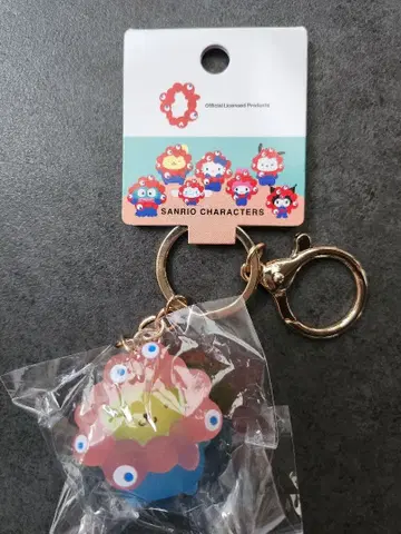 산리오 미야쿠미야쿠 콜라보 클리어 키링 폼폼푸딩