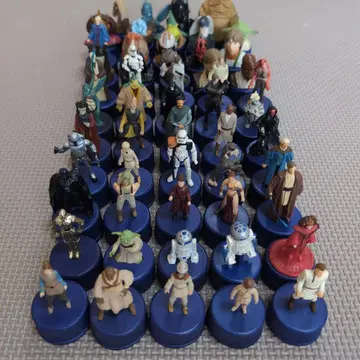 스타 워즈 STARWARS 펩시 콜라 병뚜껑 피규어 세트