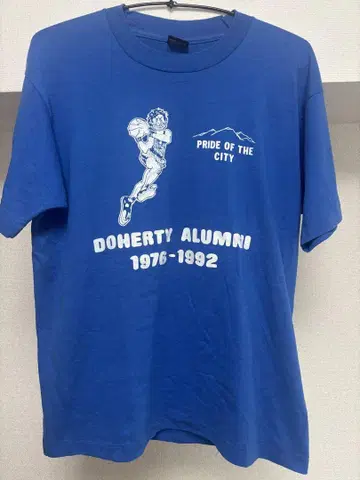USA 90s Doherty Alumni 티셔츠 싱글 스티치 XL
