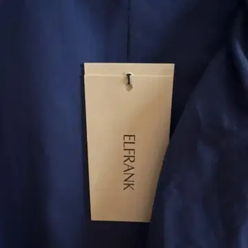 ELFRANK 프릴 장식 블루 셔츠 프리 사이즈